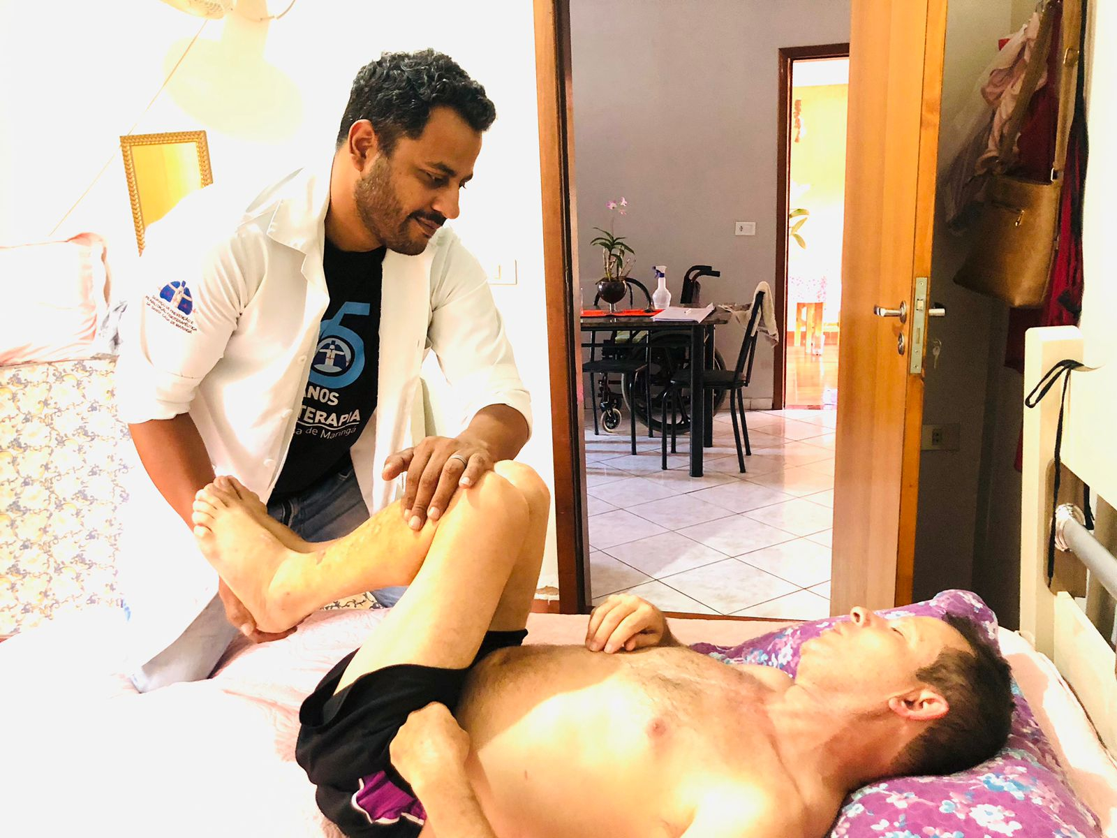Atendimento de Fisioterapia na cidade de Pai�andu - PR 